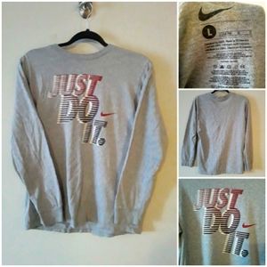 Nike Classic Just Do It Teen Unisex LongsleeveTee